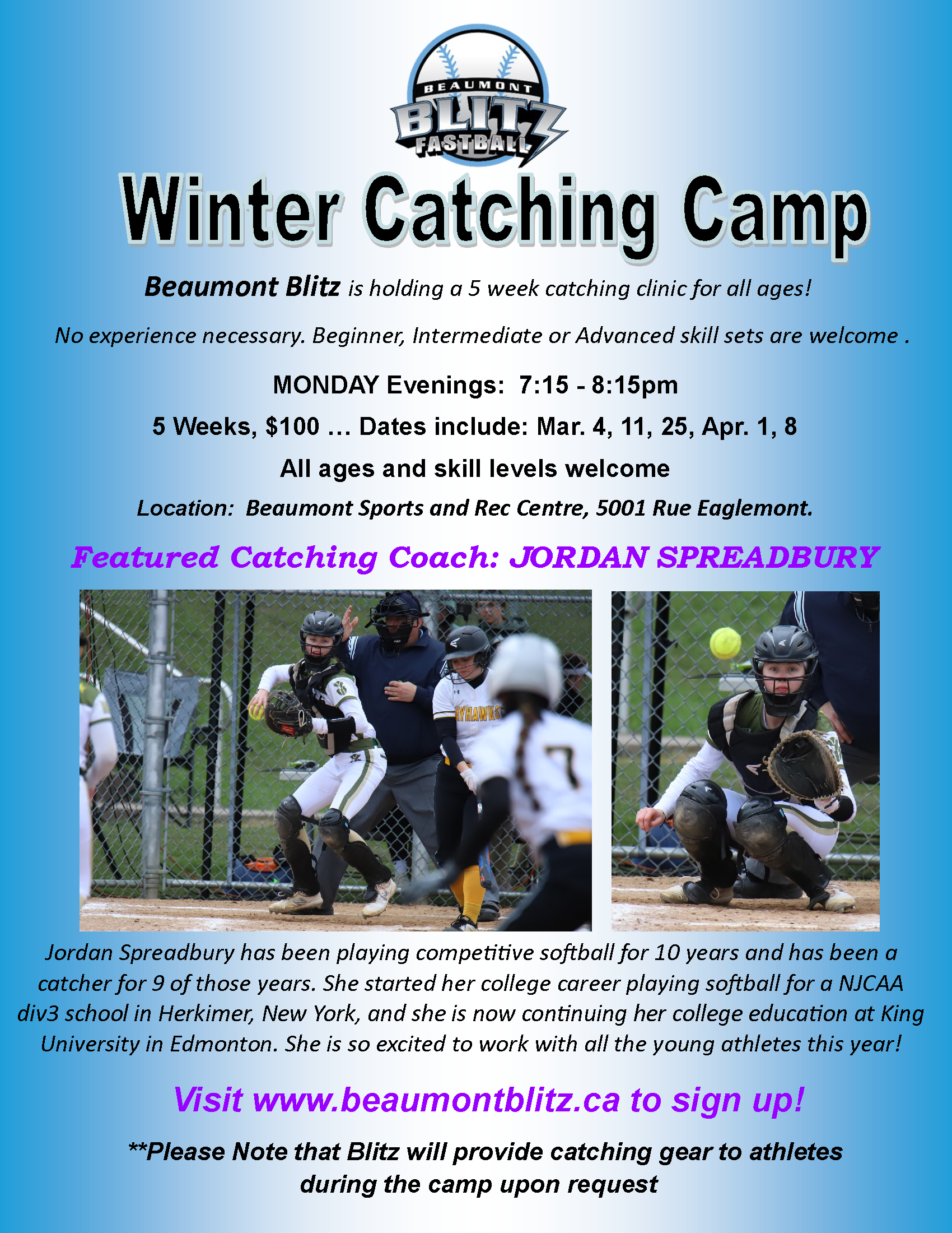 Winter Catching Camp 2024