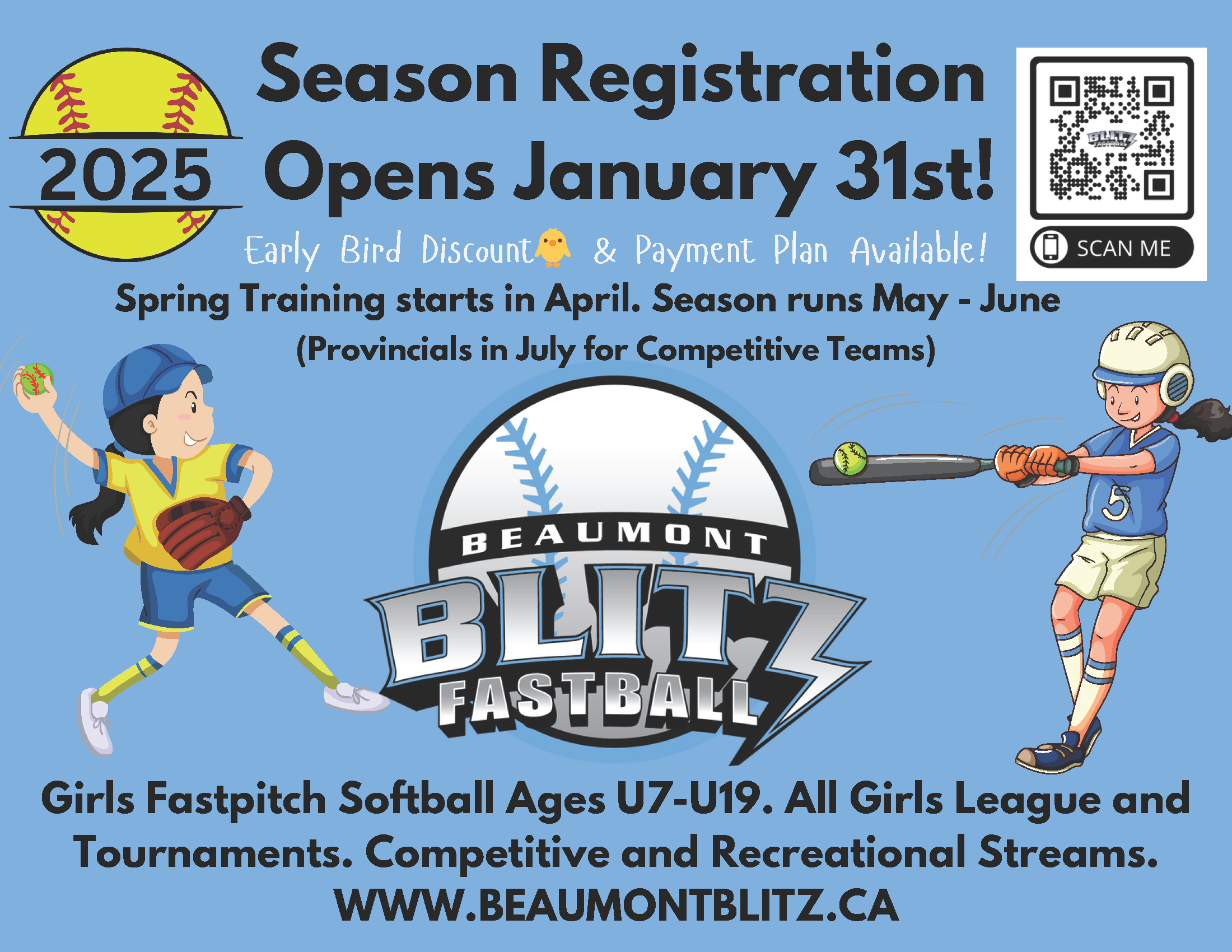 Blitz 2025 Season Registration Blitz 2025 Season Registration