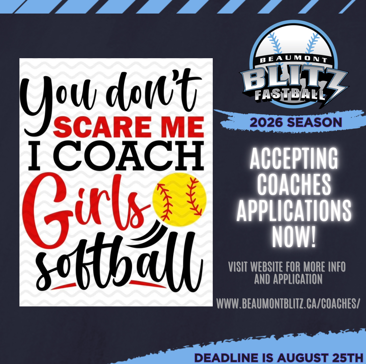 call for coaches 2026