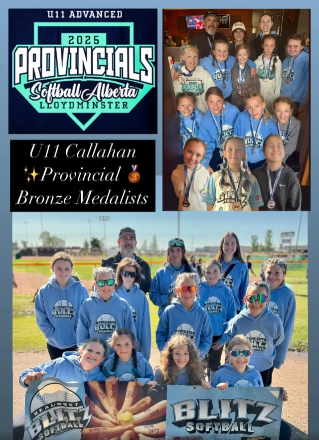 U11 Adv Callahan 2025 Provincial Bronze Medalists